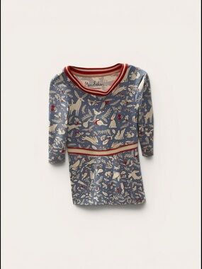 Mini Boden Winter Woodland Dress 3/4t